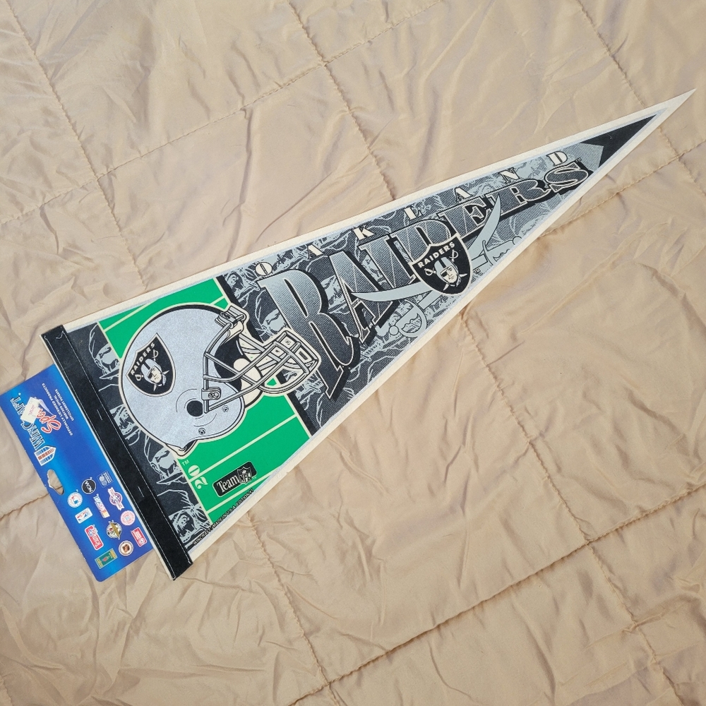 Raiders Pennant Vintage Oakland Wincraft Edition 1